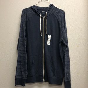 Old Navy XL Navy zip up hoodie.  NWT